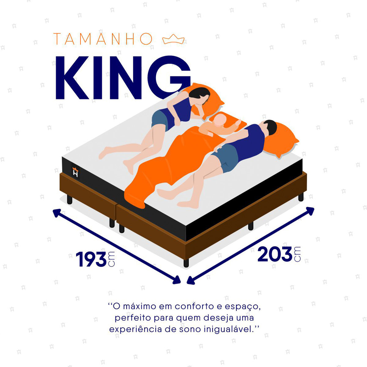 Cama Box Durham Molas Ensacadas King 193x203 Marrom Espuma D26 Suporta 120 Kg Por Pessoa
