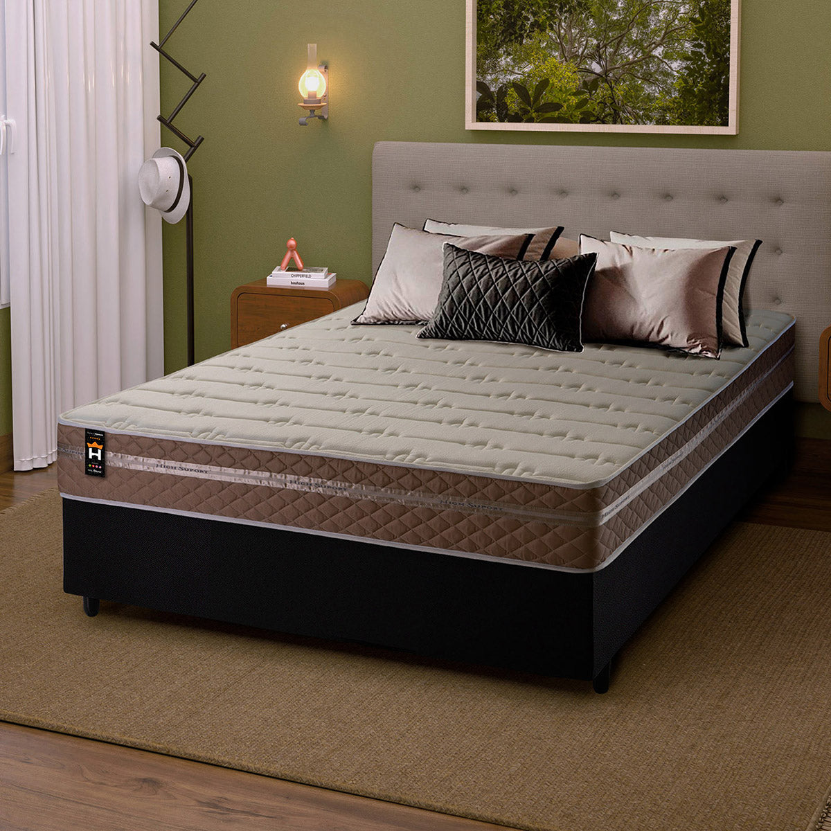 Cama Box Molas Ensacadas Georgia Casal 138x188 King House