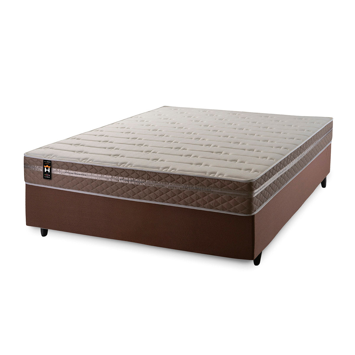 Cama Box Molas Ensacadas Georgia Casal 138x188 King House