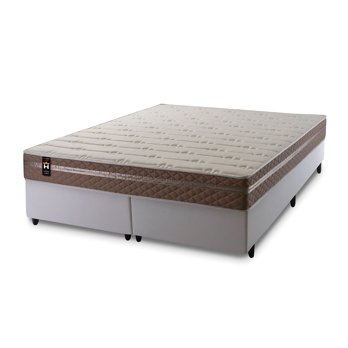 Cama Box Georgia Molas Ensacadas Queen 158x198 King House