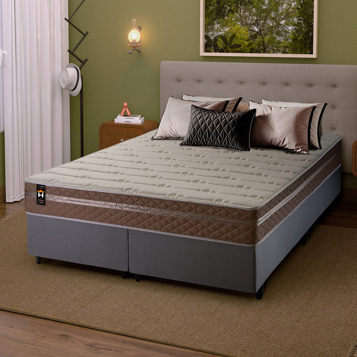 Cama Box Georgia Molas Ensacadas King 193x203 King House