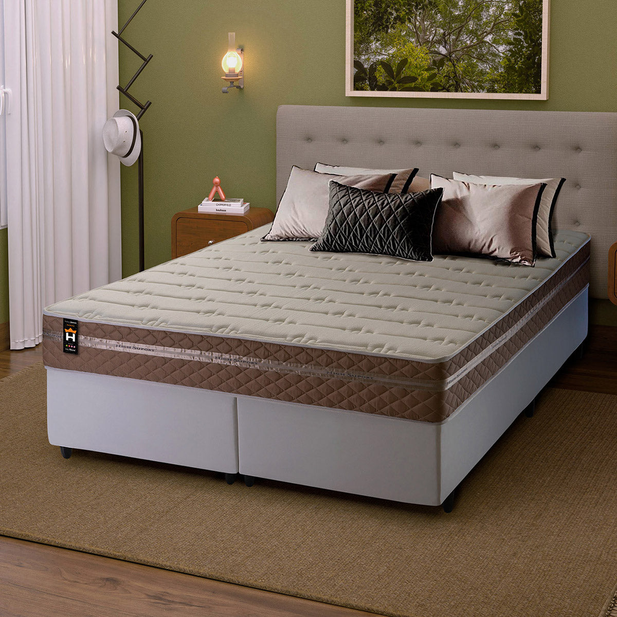 Cama Box Georgia Molas Ensacadas King 193x203 King House