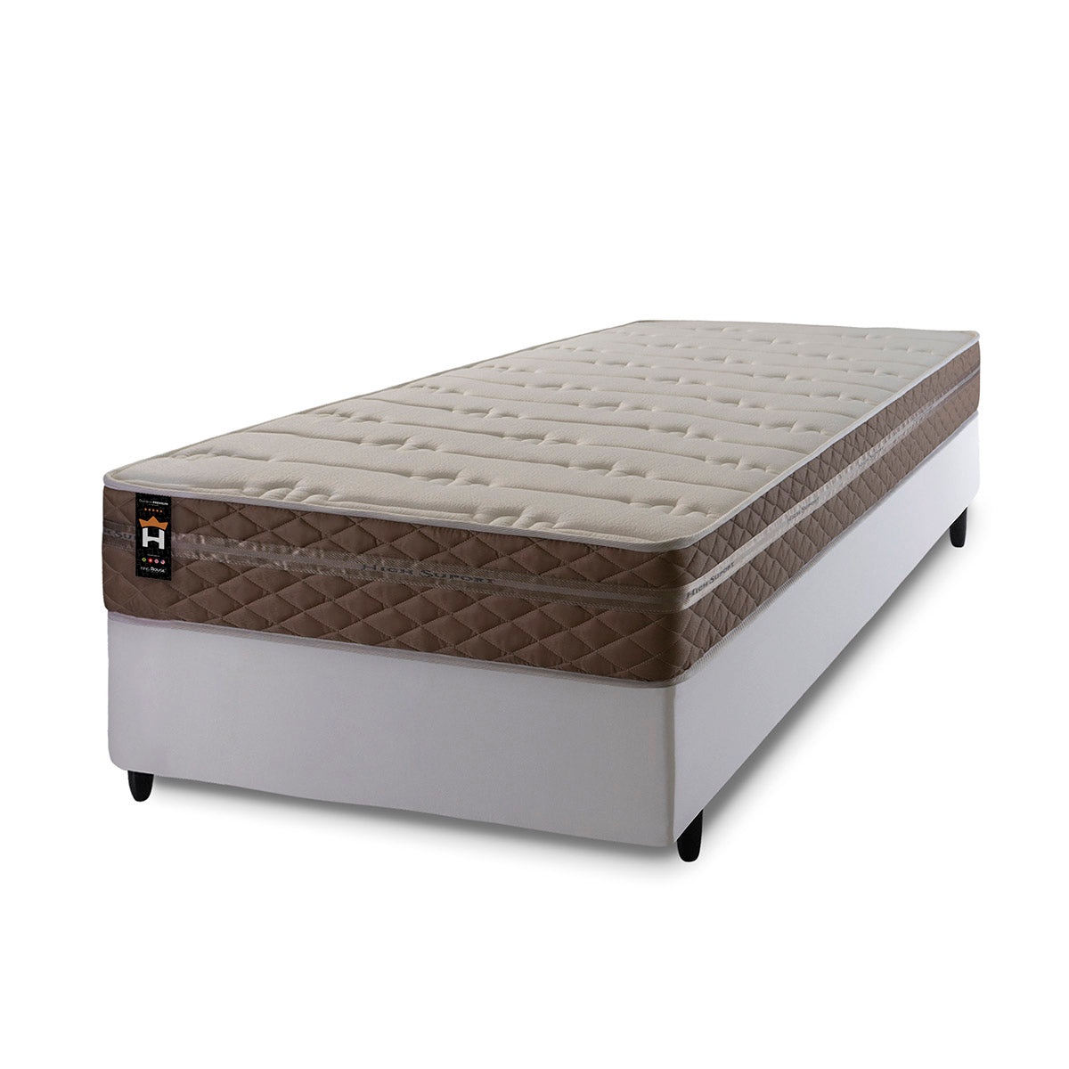Cama Box Molas Ensacadas Georgia Solteiro 88x188 King House