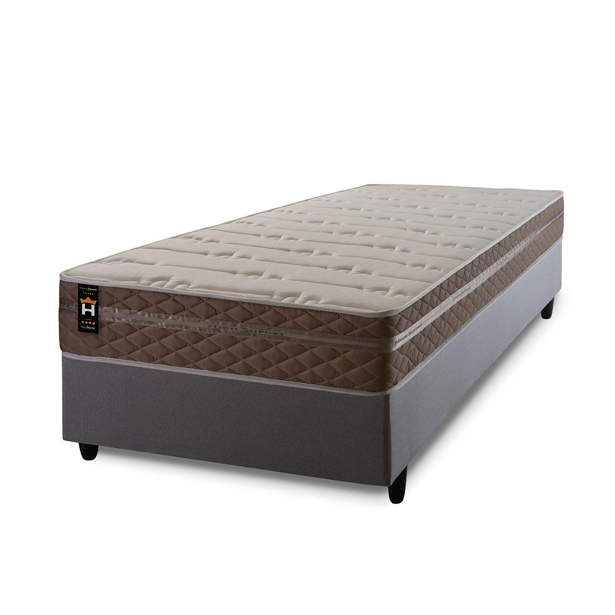 Cama Box Molas Ensacadas Georgia Solteiro 88x188 King House