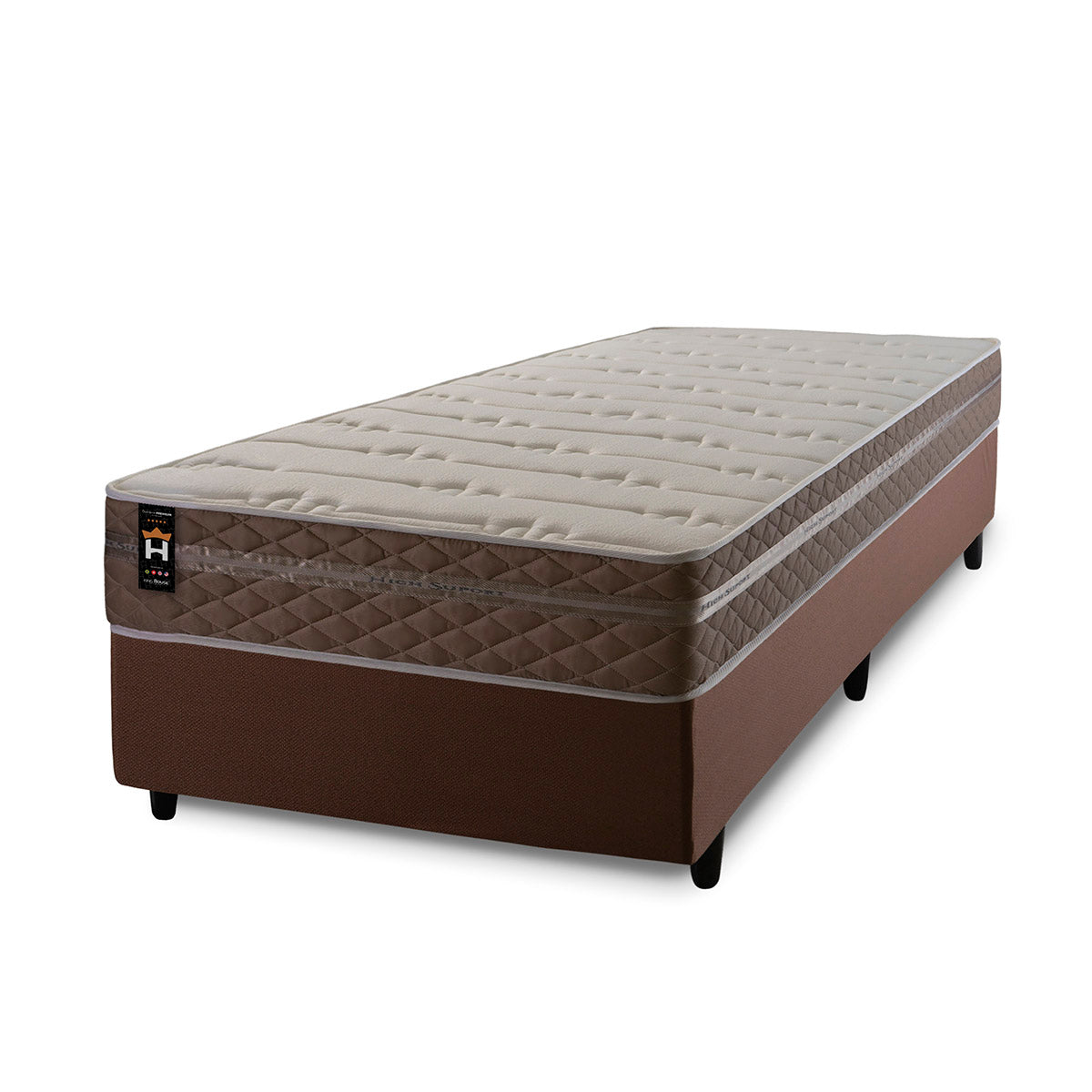 Cama Box Molas Ensacadas Georgia Solteirão 96x203 King House