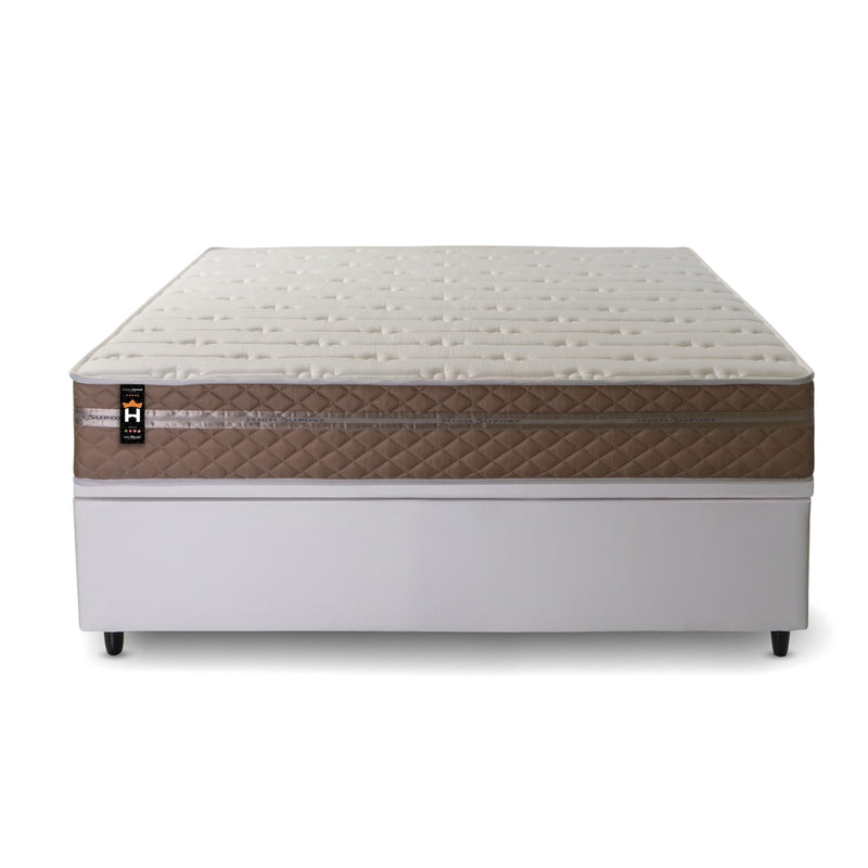 Cama Box Baú Georgia 138x188 c/ Molas Ensacadas King House