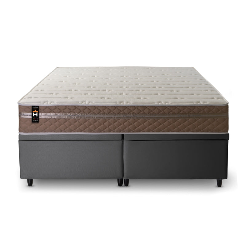 Cama Box Baú Georgia c/ Molas Ensacadas 193x203 King House