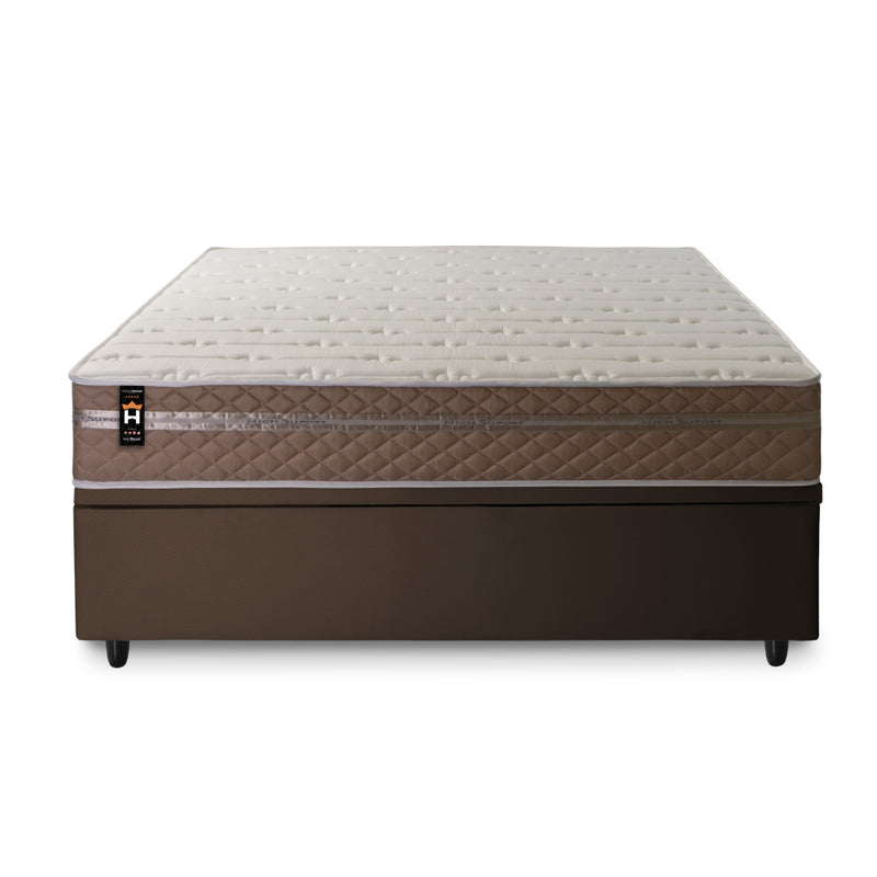 Cama Box Baú Georgia 138x188 c/ Molas Ensacadas King House