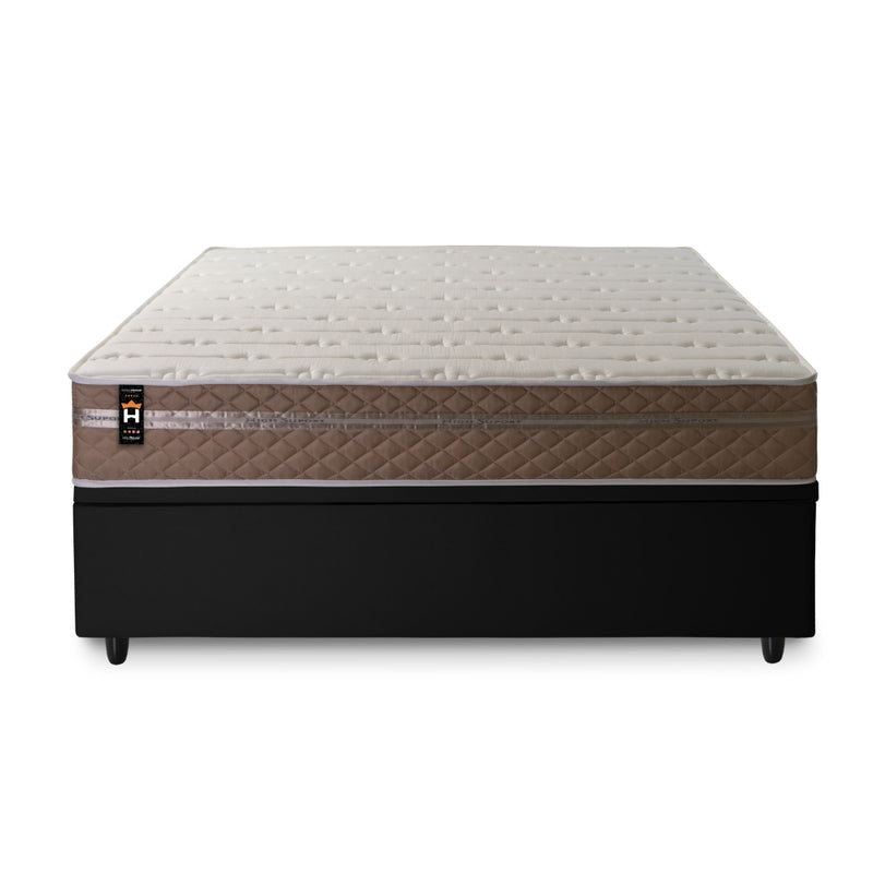 Cama Box Baú Georgia 138x188 c/ Molas Ensacadas King House