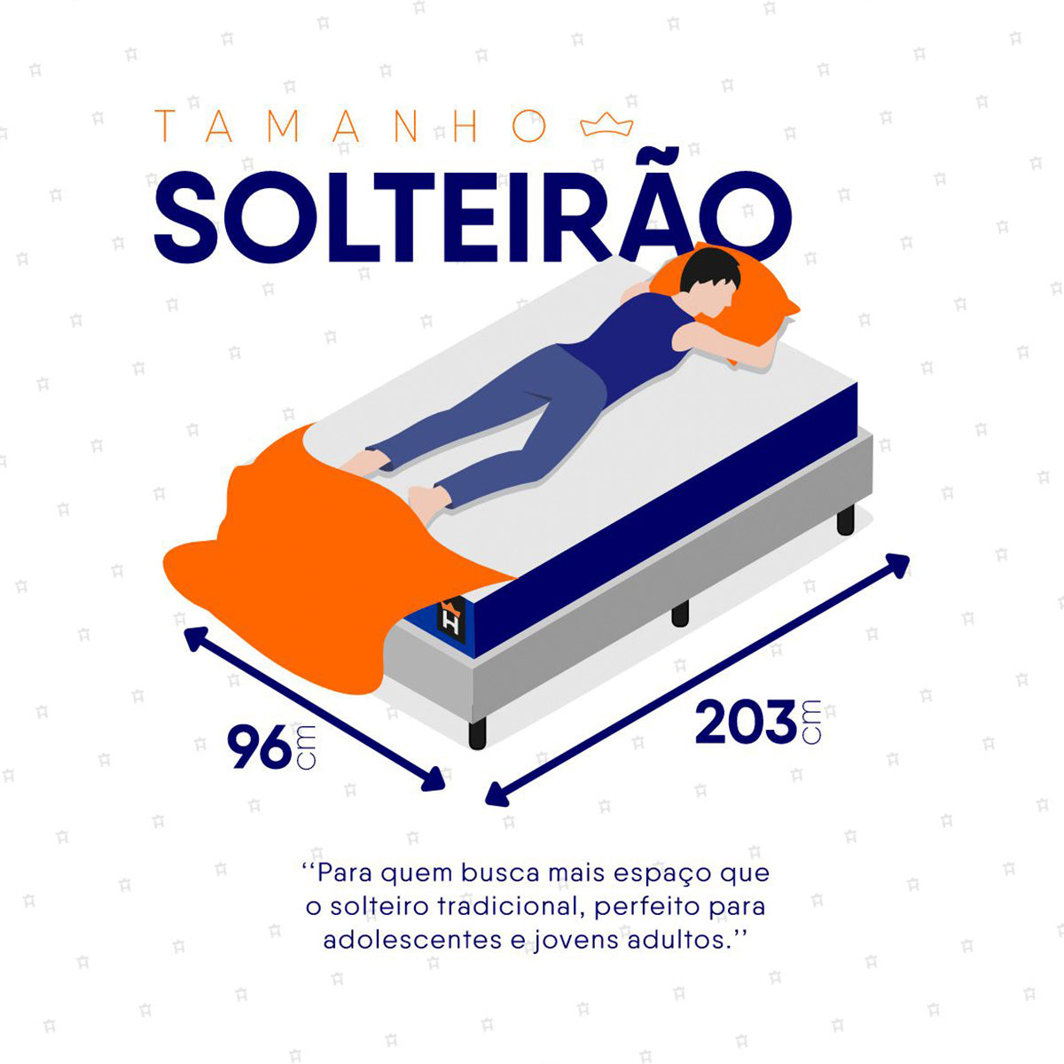 Cama Box Molas Ensacadas Lagras Solteirão 96x203 Branco Espuma D26 Suporta 120 Kg Por Pessoa