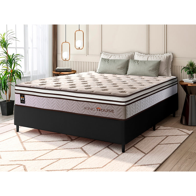 Cama Box Molas Ensacadas Liverpool Casal 138x188 King House
