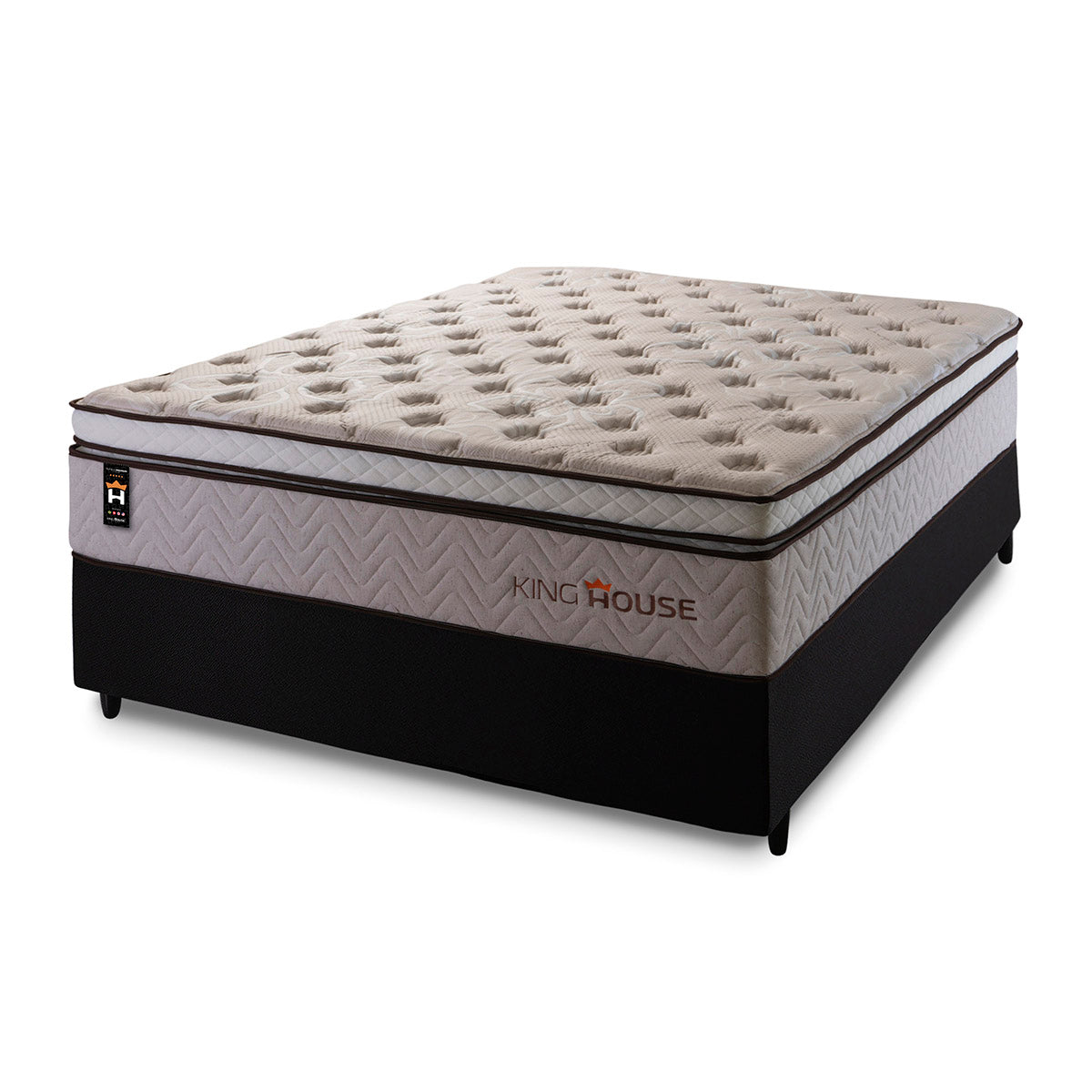 Cama Box Molas Ensacadas Liverpool Casal 138x188 King House