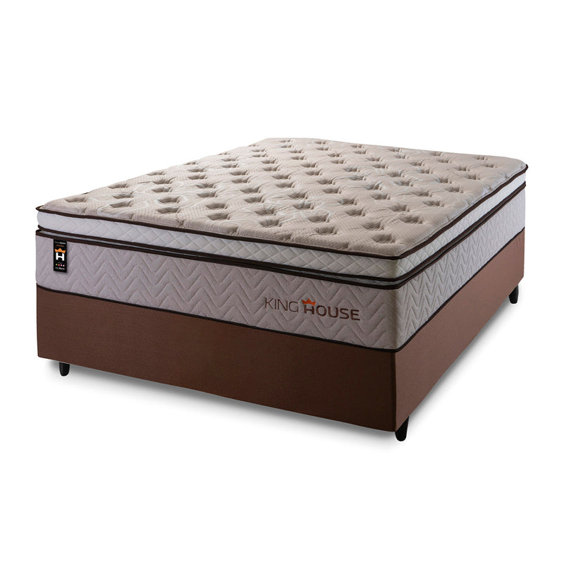 Cama Box Molas Ensacadas Liverpool Casal 138x188 King House