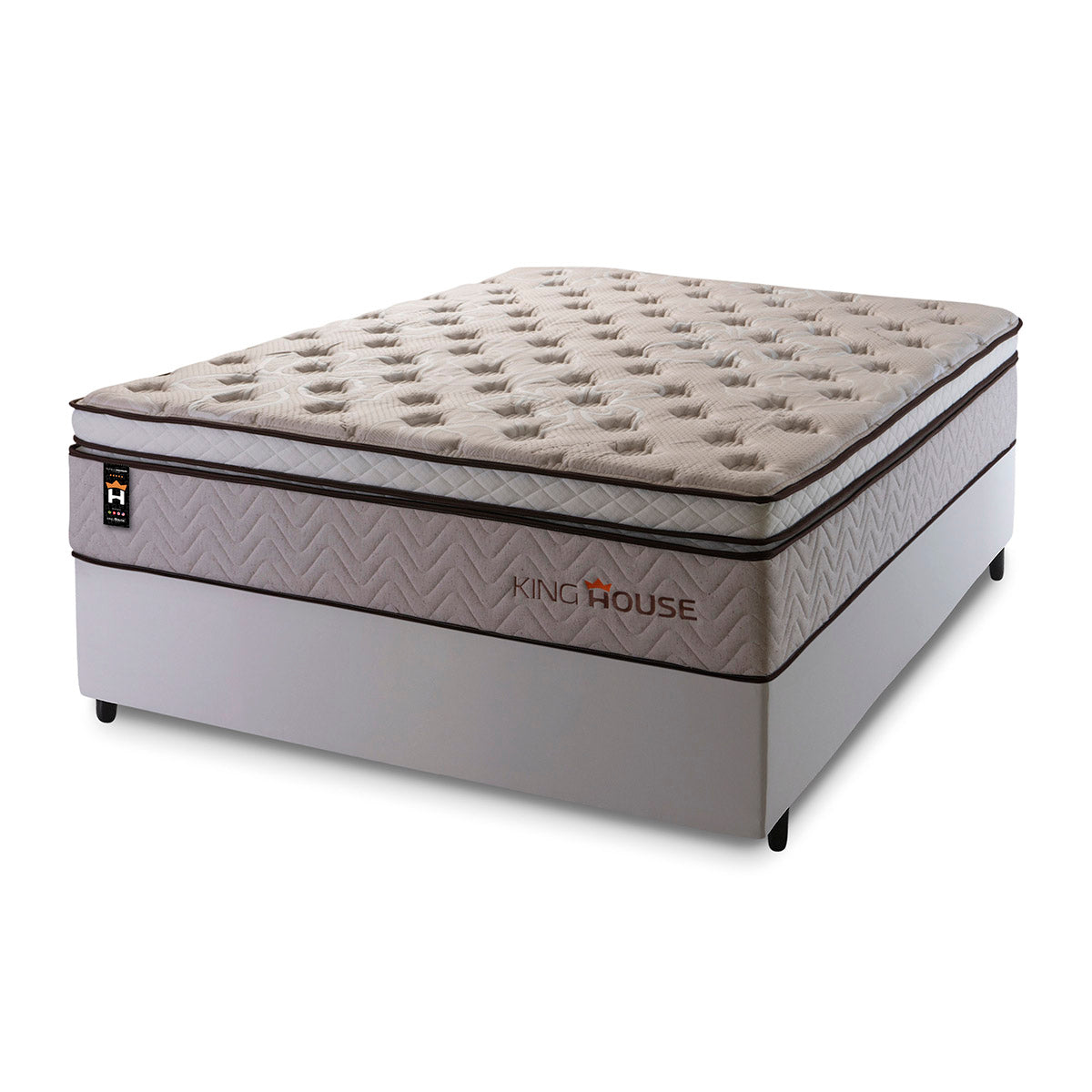 Cama Box Molas Ensacadas Liverpool Casal 138x188 King House