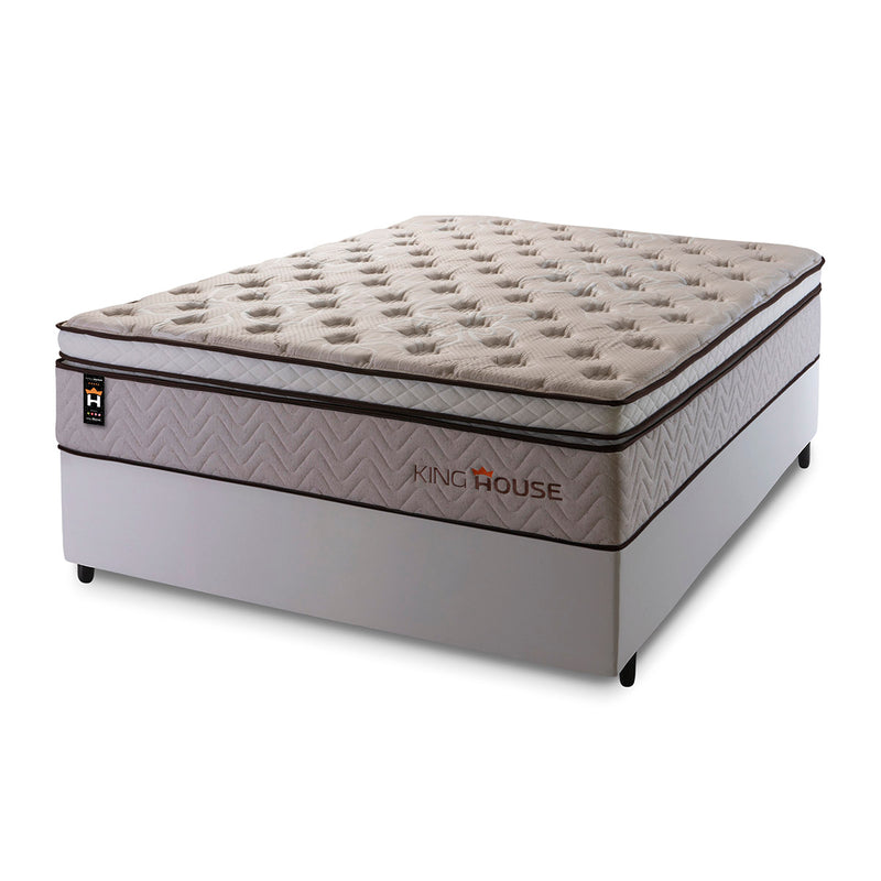 Cama Box Molas Ensacadas Liverpool Casal 138x188 King House