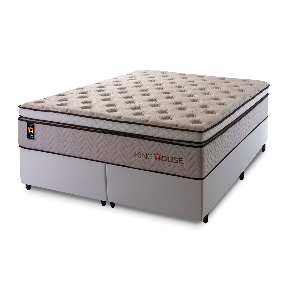 Cama Box Liverpool Molas Ensacadas Queen 158x198 King House