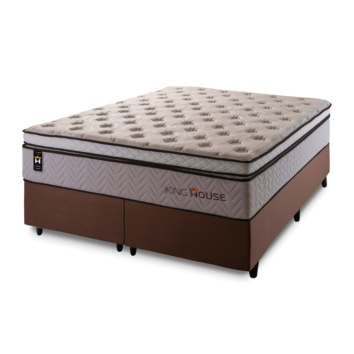 Cama Box Liverpool Molas Ensacadas Queen 158x198 King House
