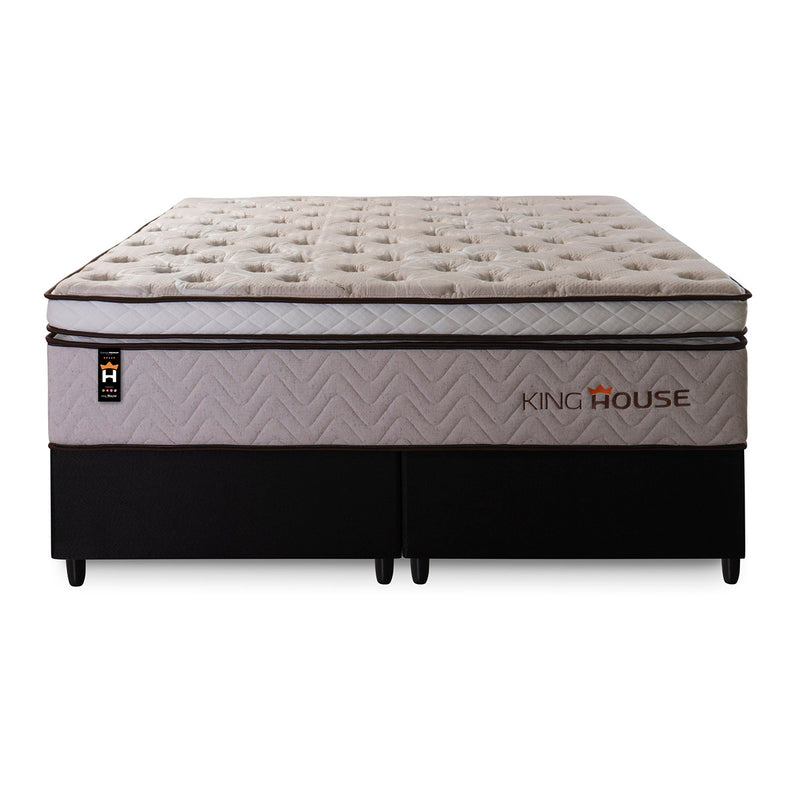 Cama Box Liverpool Molas Ensacadas King 193x203 King House