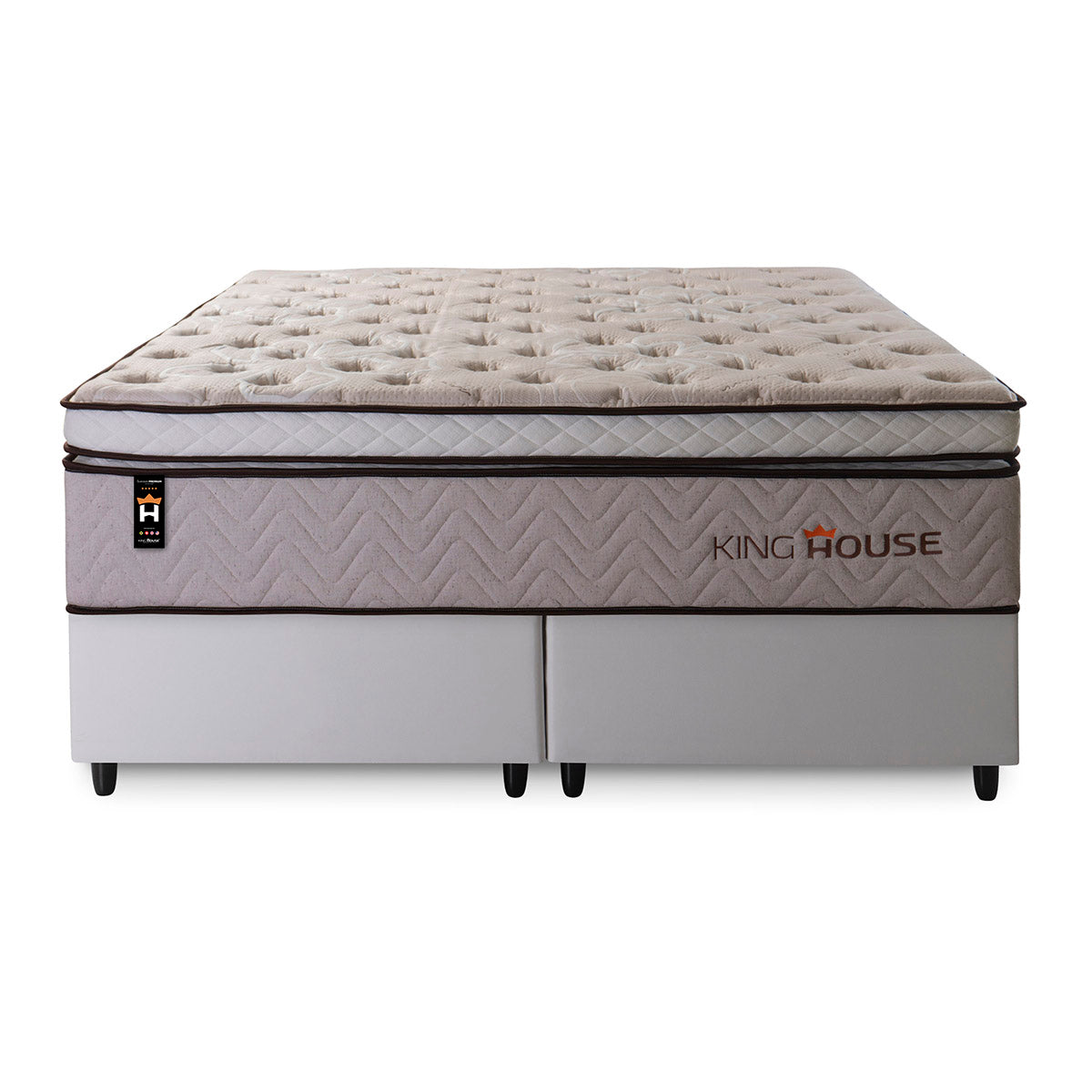 Cama Box Liverpool Molas Ensacadas King 193x203 King House