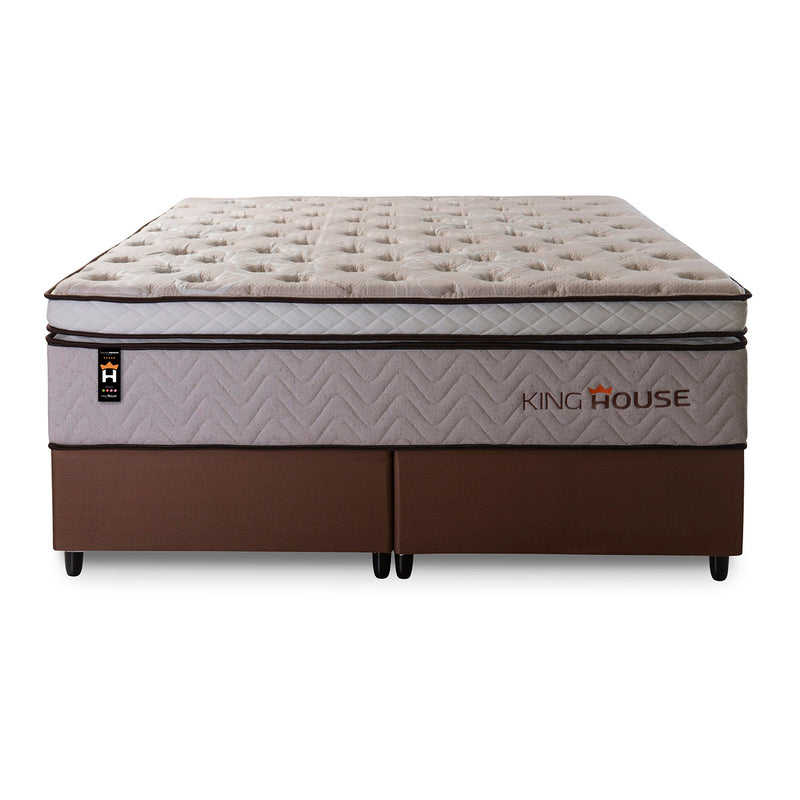 Cama Box Liverpool Molas Ensacadas King 193x203 King House