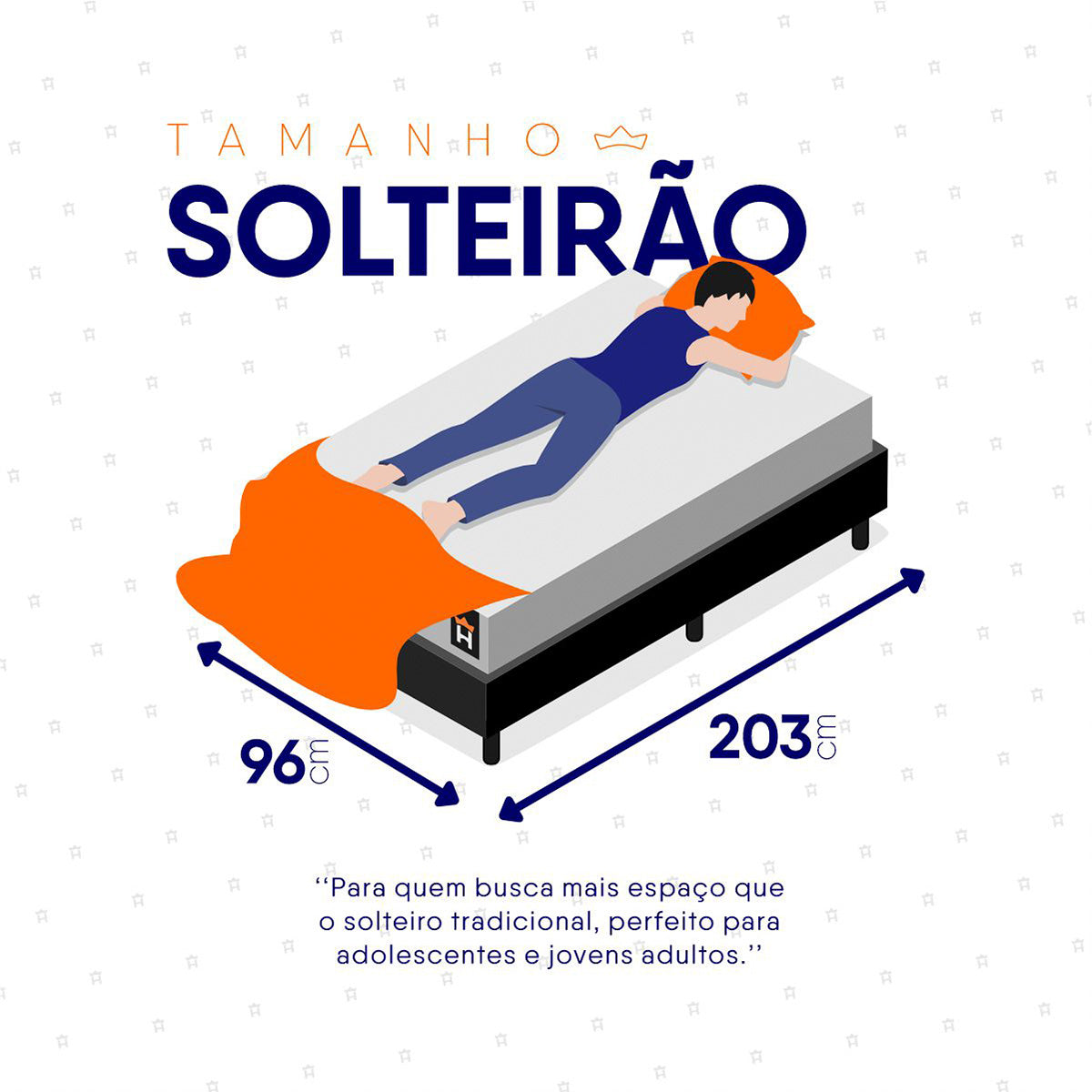 Cama Box Luanda Espuma D28 Solteirão 96x203 Preto King House