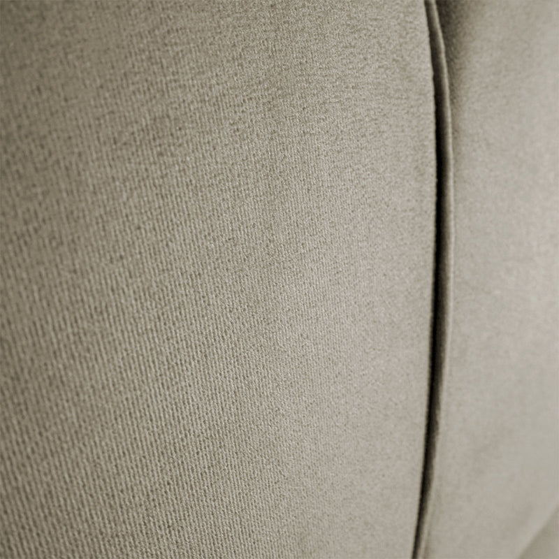 Cabeceira Cama Box Solteiro 90cm Suede Velut Bege