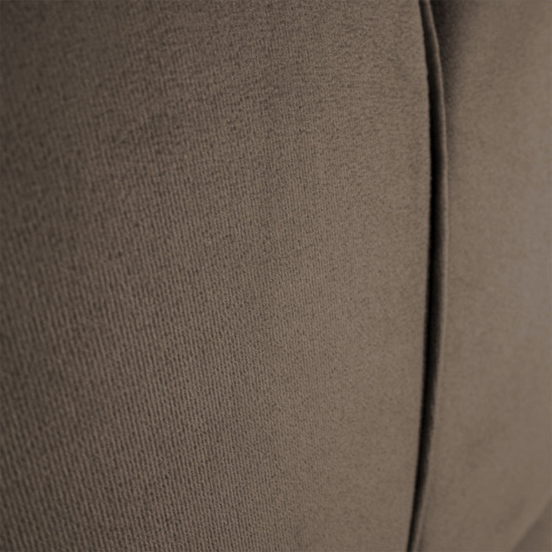 Cabeceira Luna Cama Box Queen 160cm Suede Velut Marrom