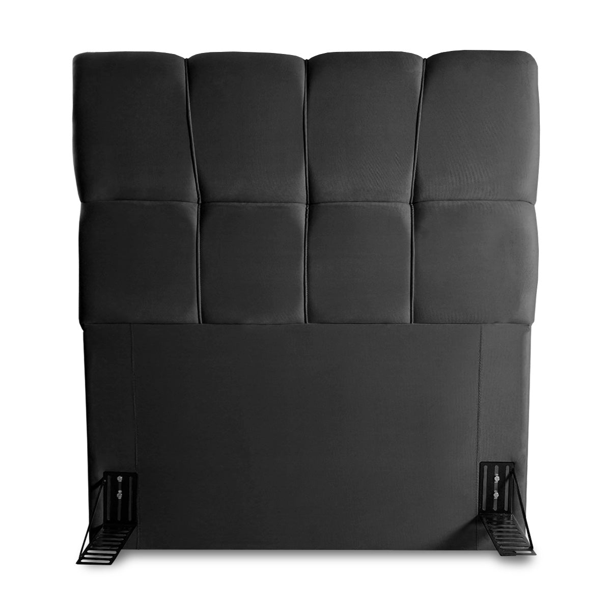 Cabeceira Cama Box Solteiro 98cm Suede Velut Preto