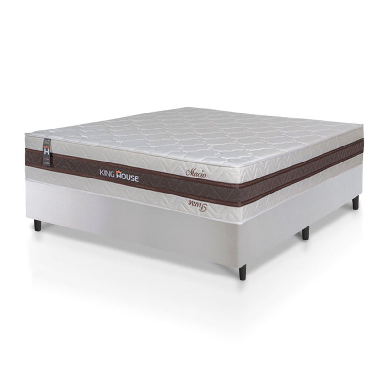 Cama Box Mali Molas Ensacadas Casal 138x188 King House
