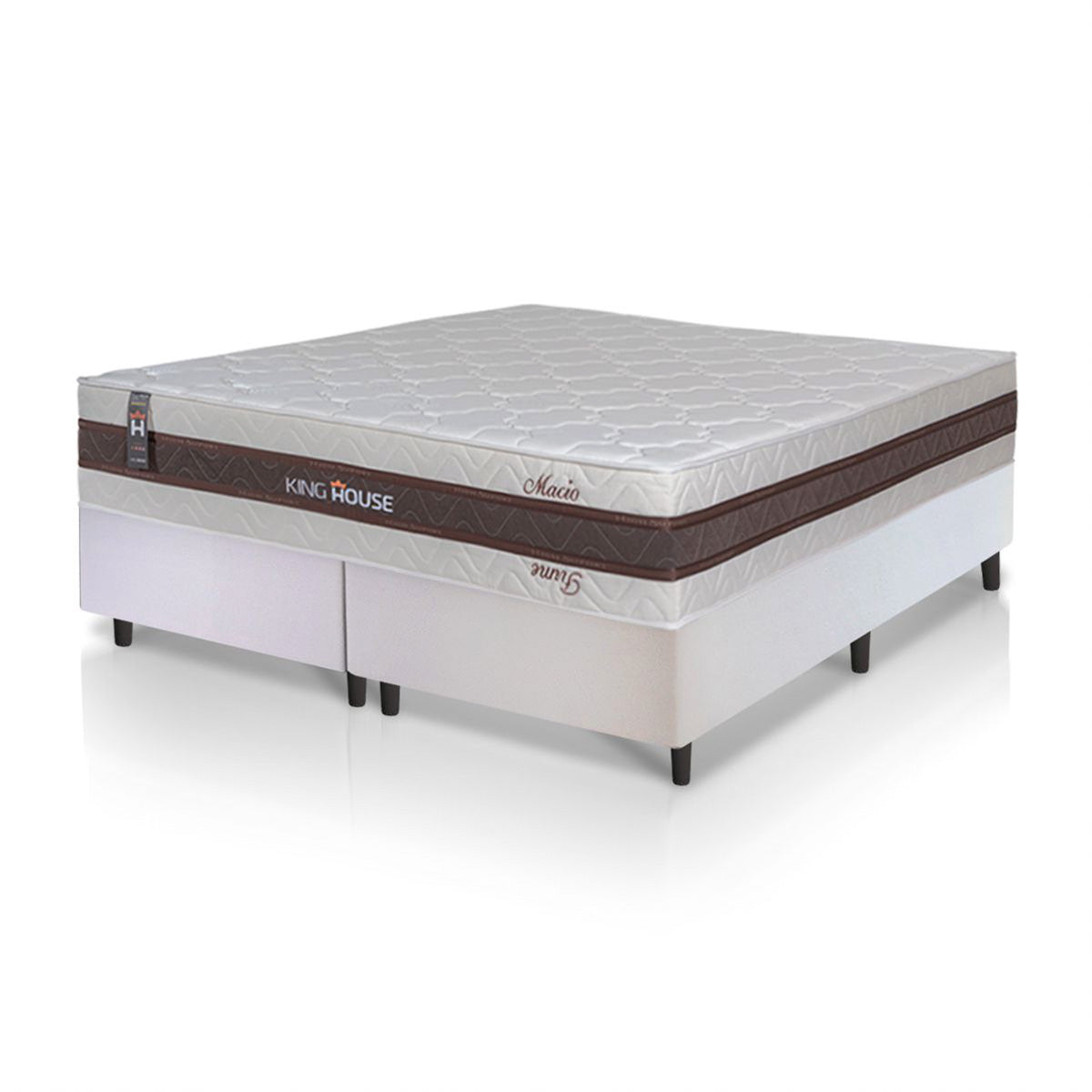 Cama Box Mali Molas Ensacadas Queen 158x198 King House