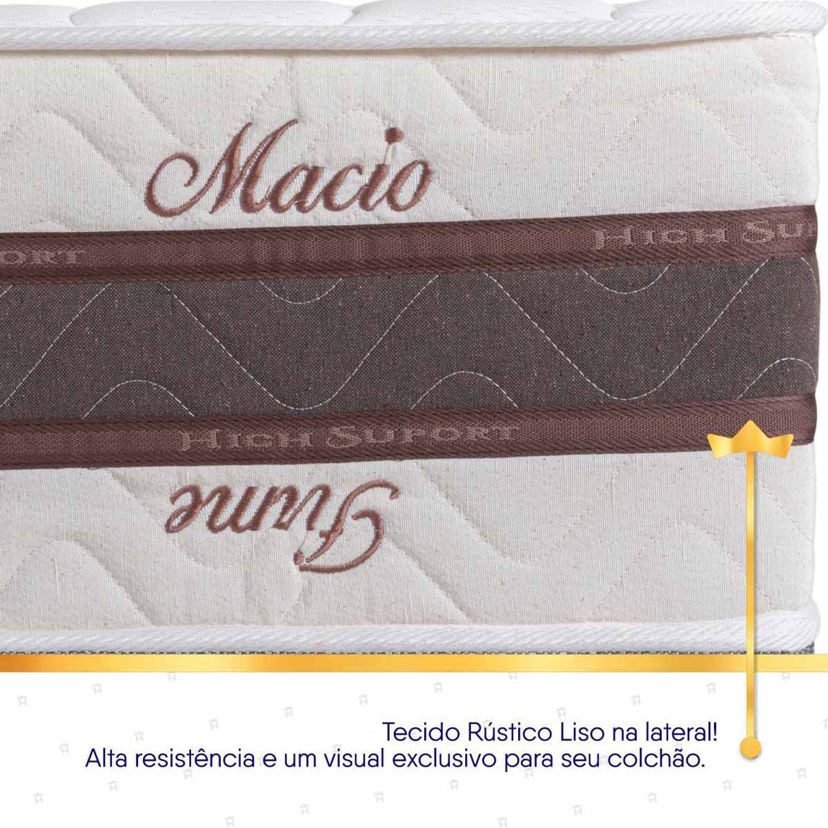 Cama Box Mali Molas Ensacadas King 193x203 Branco King House