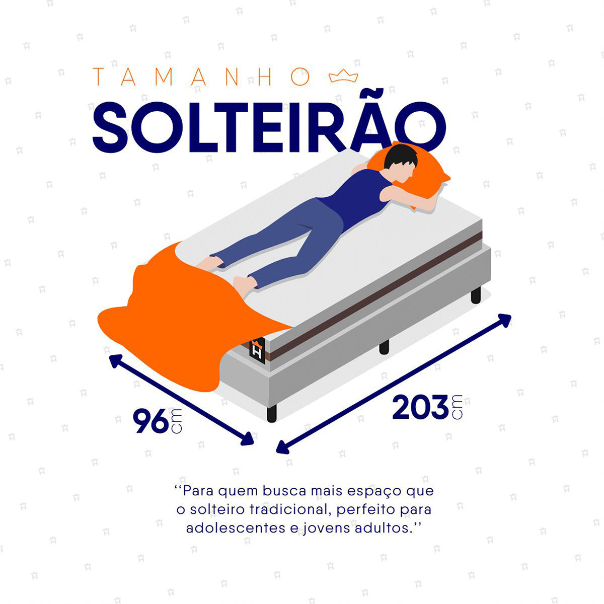 Cama Box Mali Molas Ensacadas Solteirão 96x203 King House