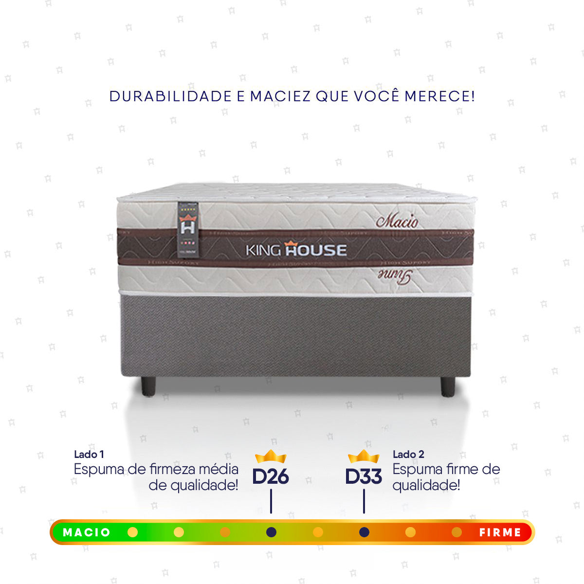 Cama Box Mali Molas Ensacadas Solteiro 88x188 King House
