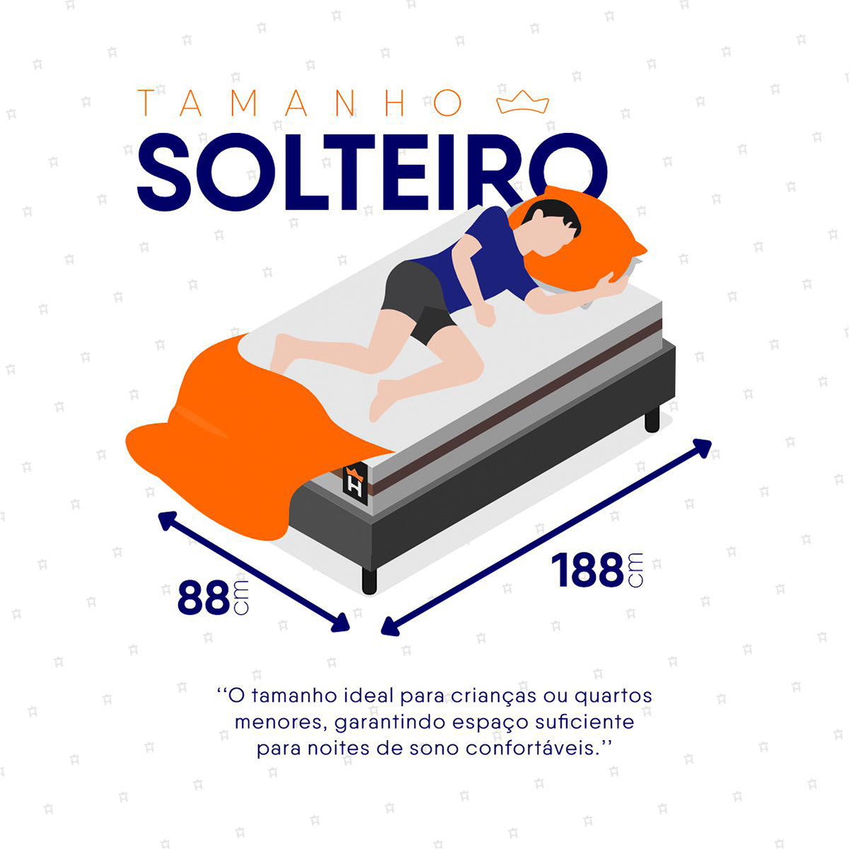 Cama Box Mali Molas Ensacadas Solteiro 88x188 King House