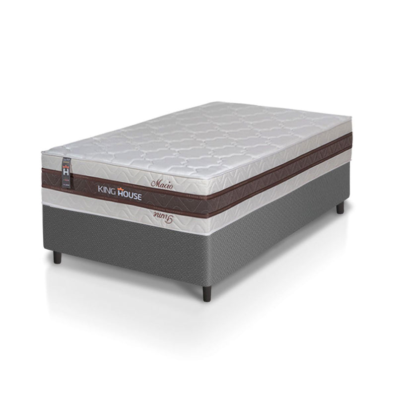 Cama Box Mali Molas Ensacadas Solteiro 88x188 King House