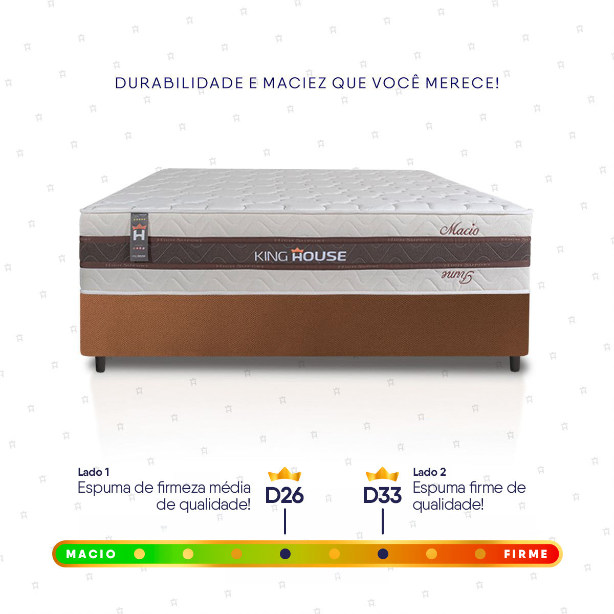 Cama Box Mali Molas Ensacadas Casal 138x188 King House