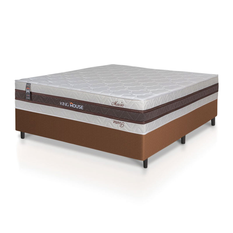 Cama Box Mali Molas Ensacadas Casal 138x188 King House