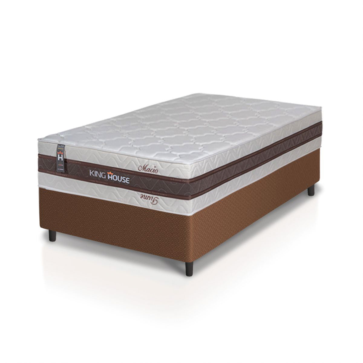 Cama Box Mali Molas Ensacadas Solteiro 88x188 King House