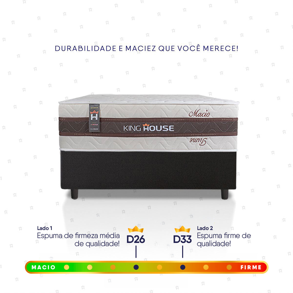 Cama Box Mali Molas Ensacadas Solteiro 88x188 King House