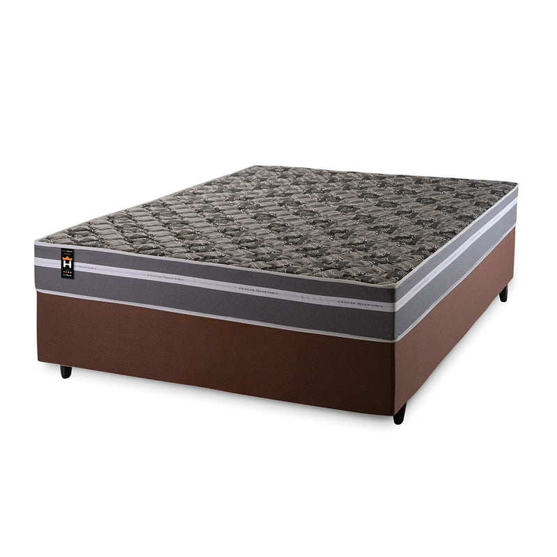Cama Box Espuma Miami Casal 138x188 Cinza King House