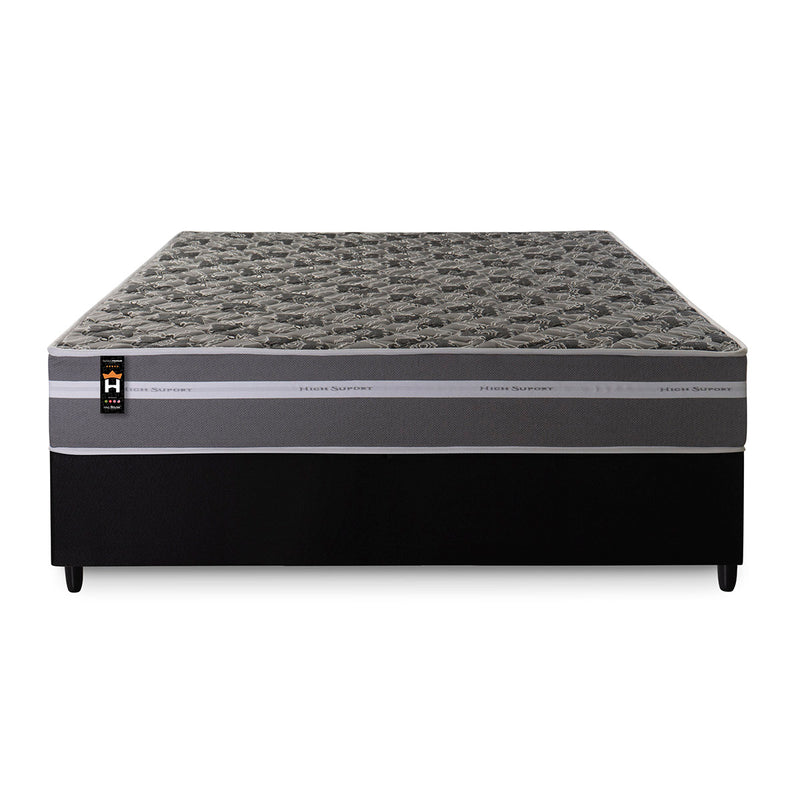 Cama Box Espuma Miami Casal 138x188 Cinza King House