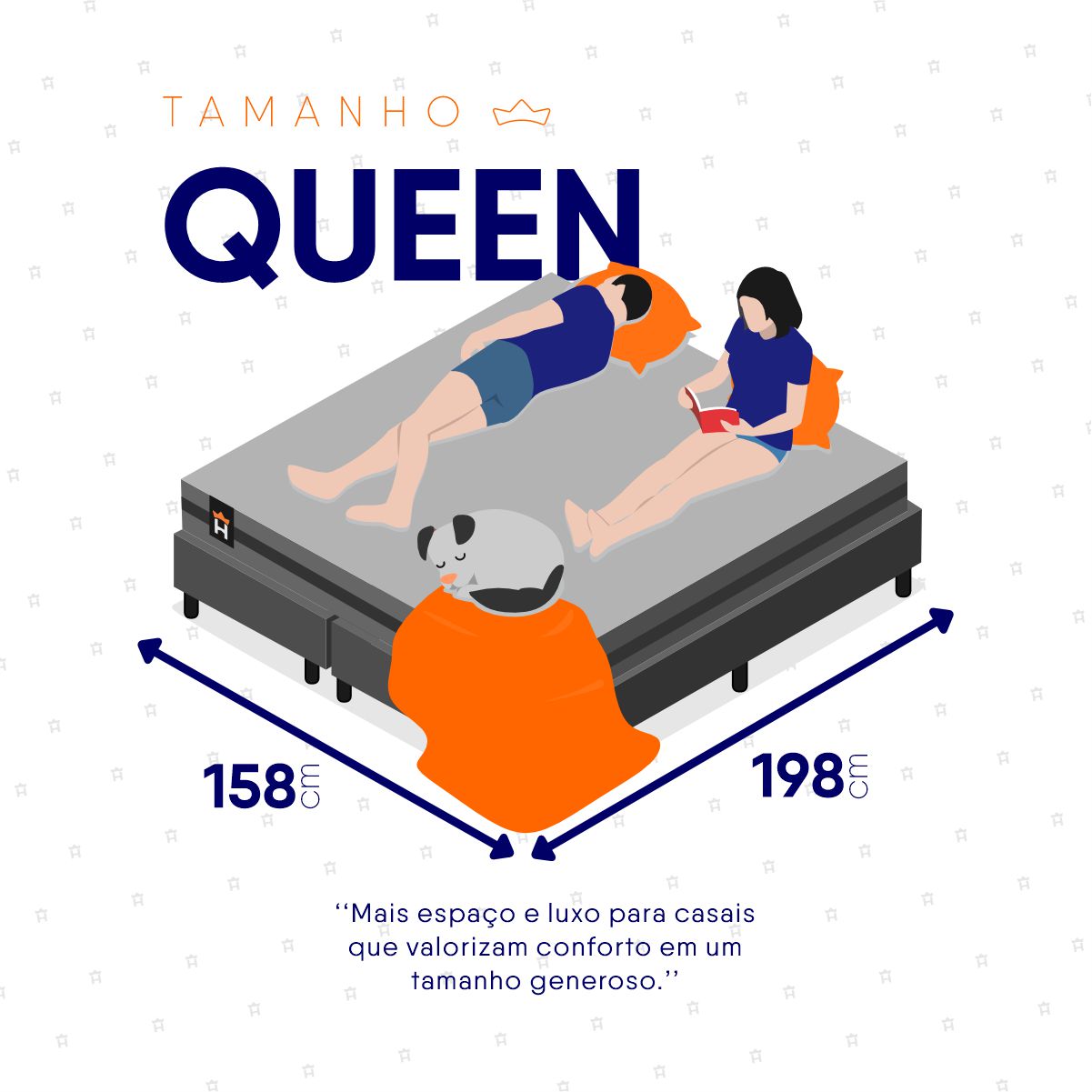 Cama Box Montreal Molas Ensacadas Queen 158x198 Cinza Espuma D26 Suporta 120 Kg Por Pessoa
