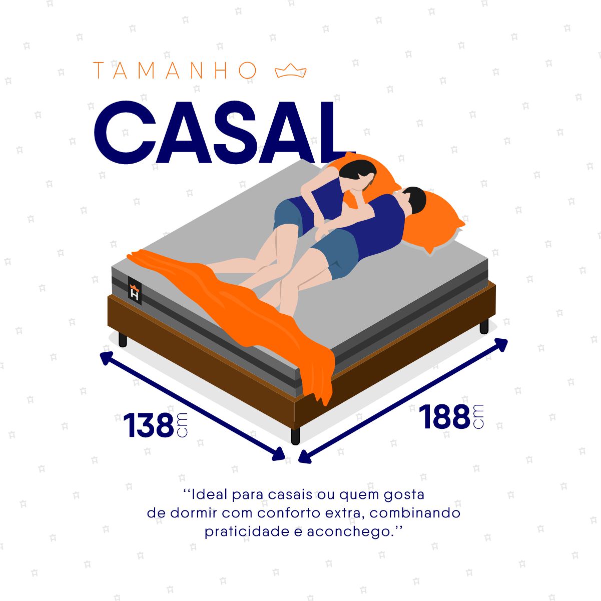Cama Box Molas Ensacadas Montreal Casal 138x188 Marrom Espuma D26 Suporta 120 Kg Por Pessoa