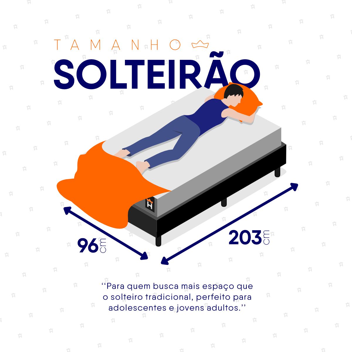 Cama Box Molas Ensacadas New Moon Solteiro 96x203 Preto Espuma D26 Suporta 120 Kg Por Pessoa