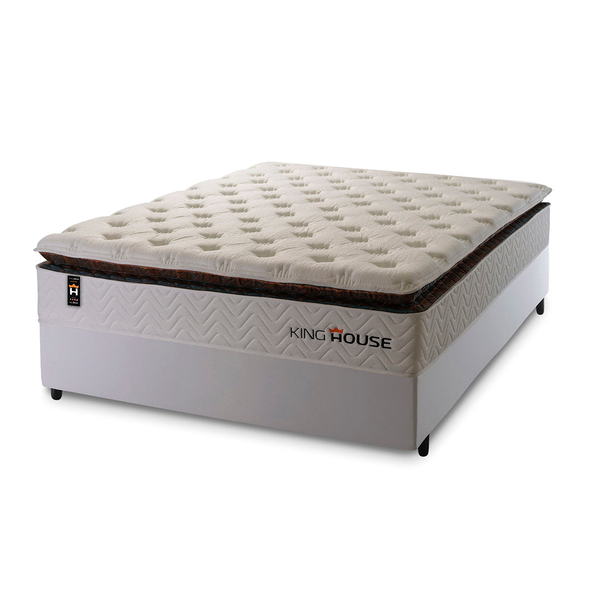 Cama Box Molas Ensacadas New York Casal 138x188 King House