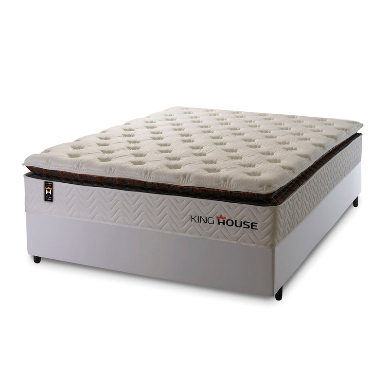 Cama Box Molas Ensacadas New York Casal 138x188 King House