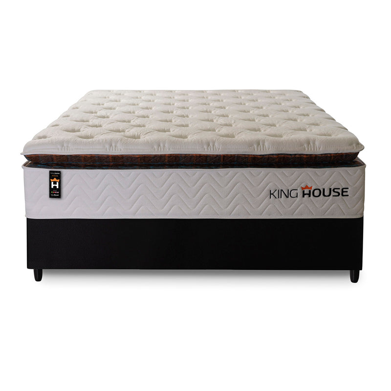 Cama Box Molas Ensacadas New York Casal 138x188 King House