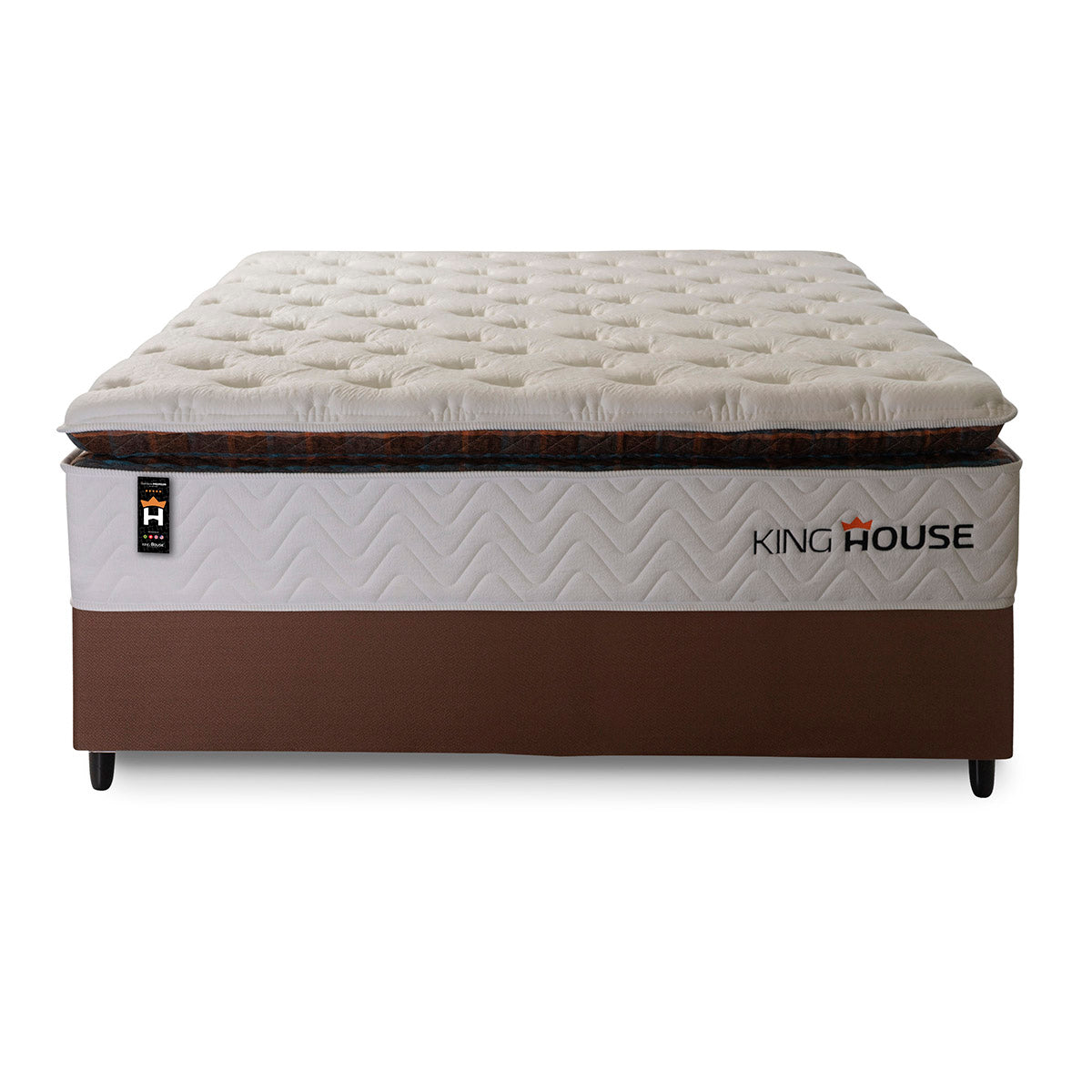 Cama Box Molas Ensacadas New York Casal 138x188 King House
