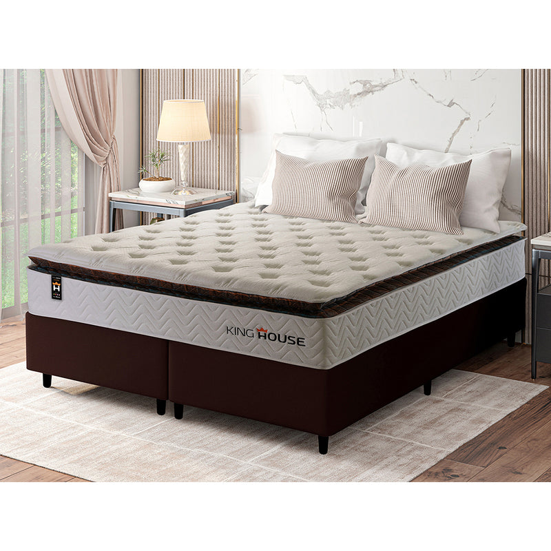 Cama Box New York Molas Ensacadas Queen 158x198 King House