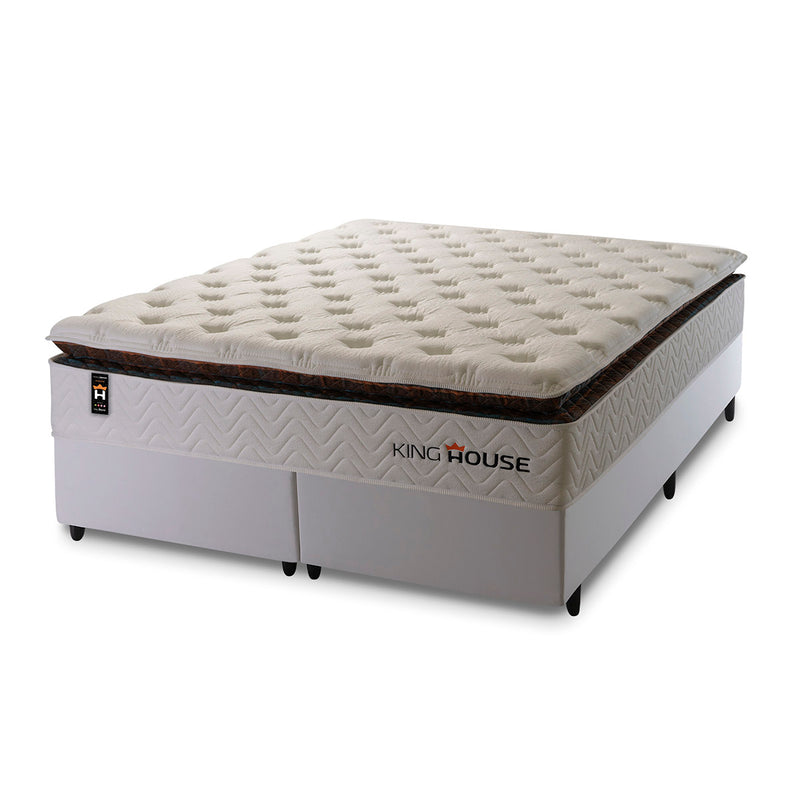Cama Box New York Molas Ensacadas Queen 158x198 King House